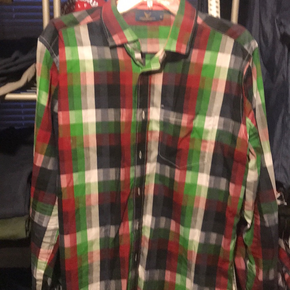 American red button down  5/$20 items